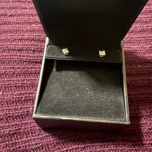 Elegant Silver Stud Earrings